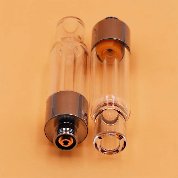 Lead Free Empty Disposable Vape Pen Vape Cartridge Ceramic Glass Flat Tip 0.5ml 1.0ml 2.0ml Intake Oil Hole Ceramic Coil Vape Pen Cartridge
